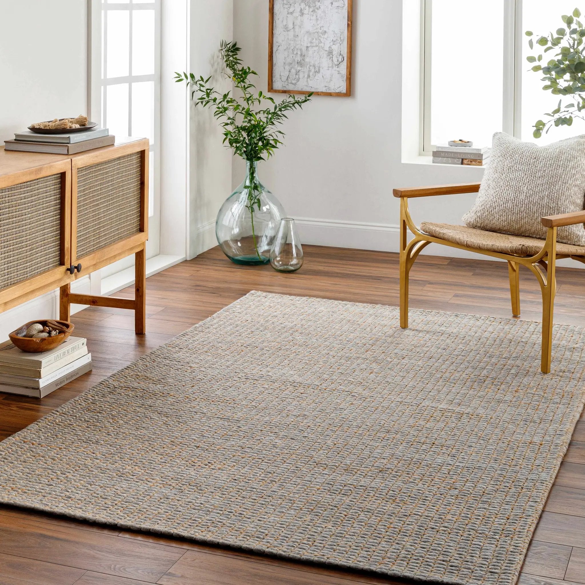 Riki Gray Area Rug by Boutique Rugs