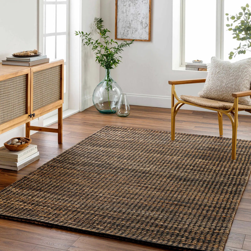 Riki Black Area Rug by Boutique Rugs