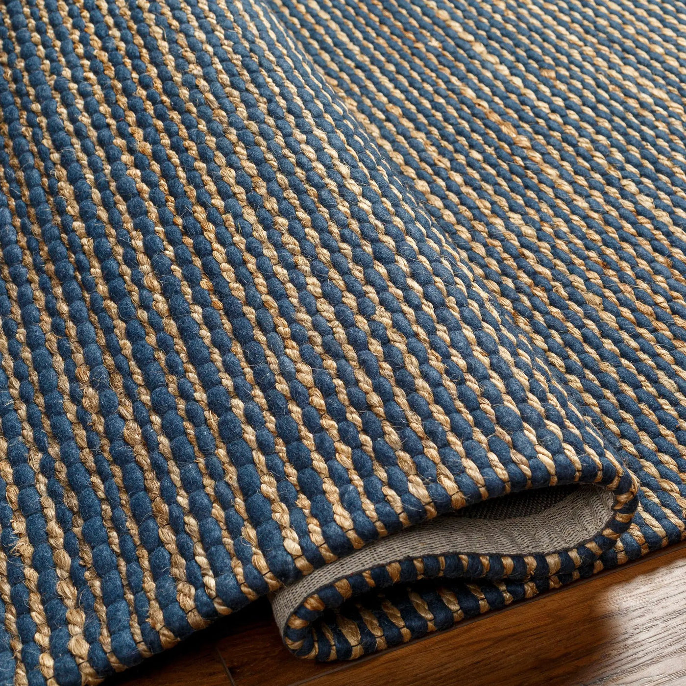 Riki Navy Area Rug by Boutique Rugs