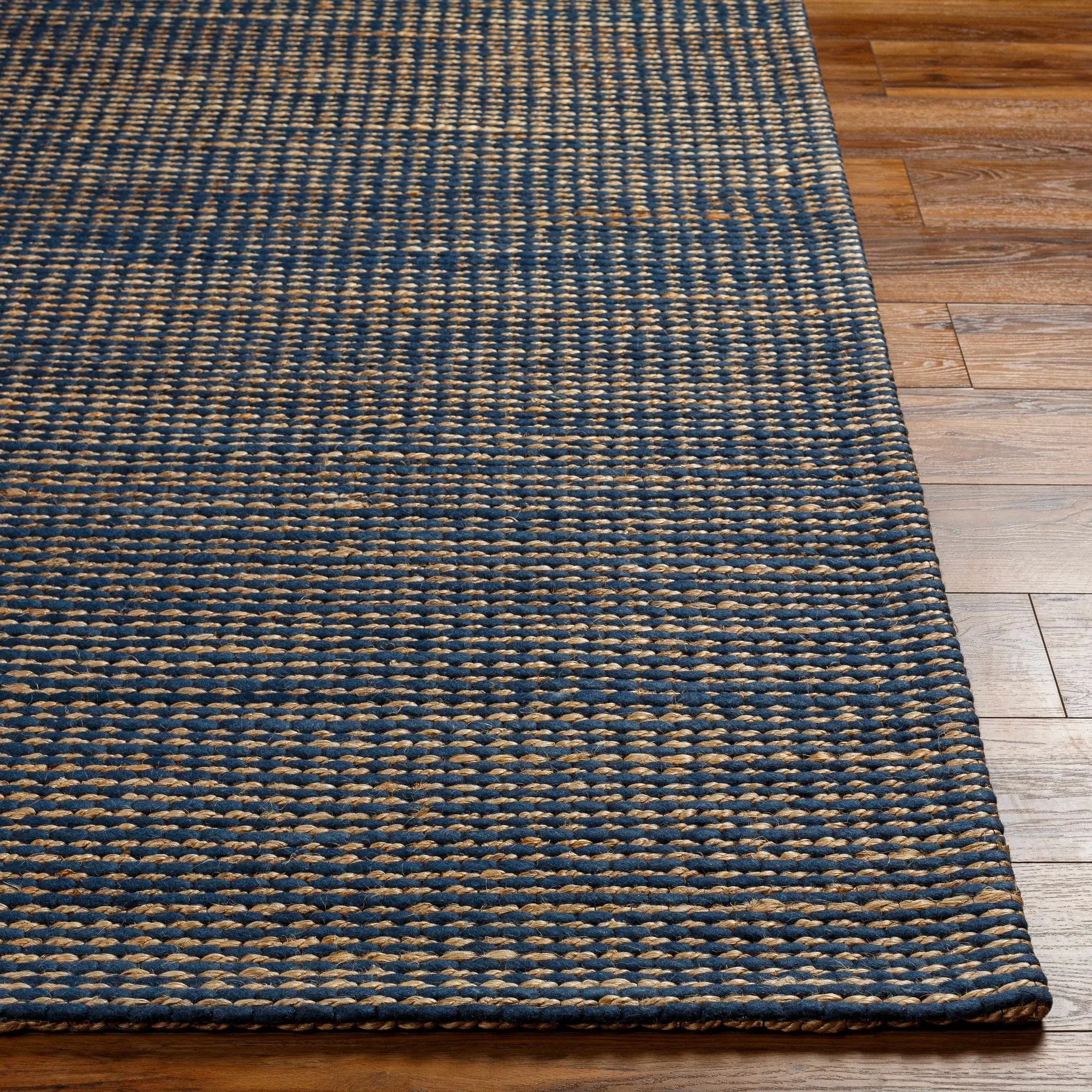 Riki Navy Area Rug by Boutique Rugs