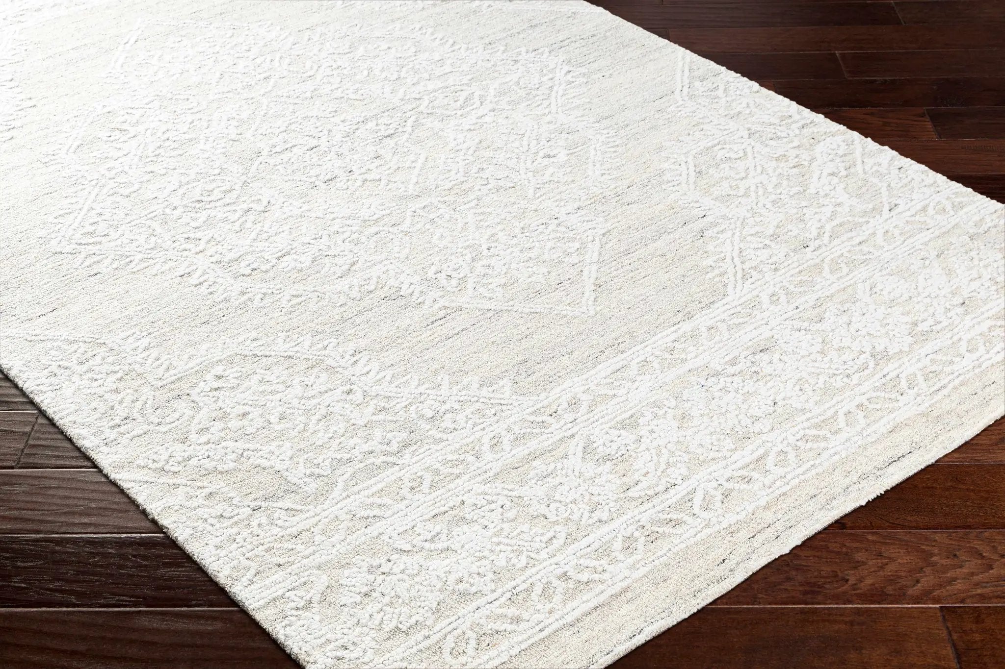Denae Cream Area Rug - Clearance by Boutique Rugs