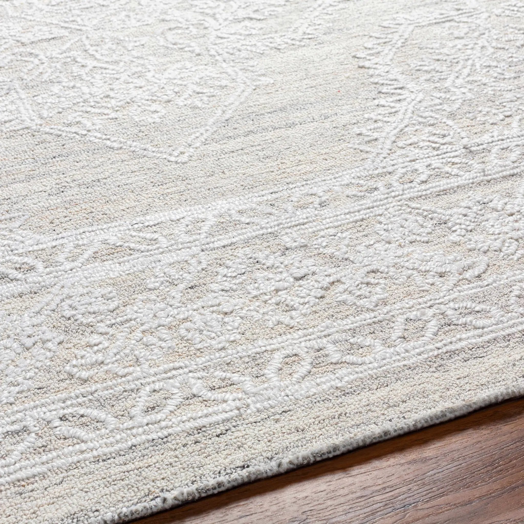 Denae Cream Area Rug - Clearance by Boutique Rugs