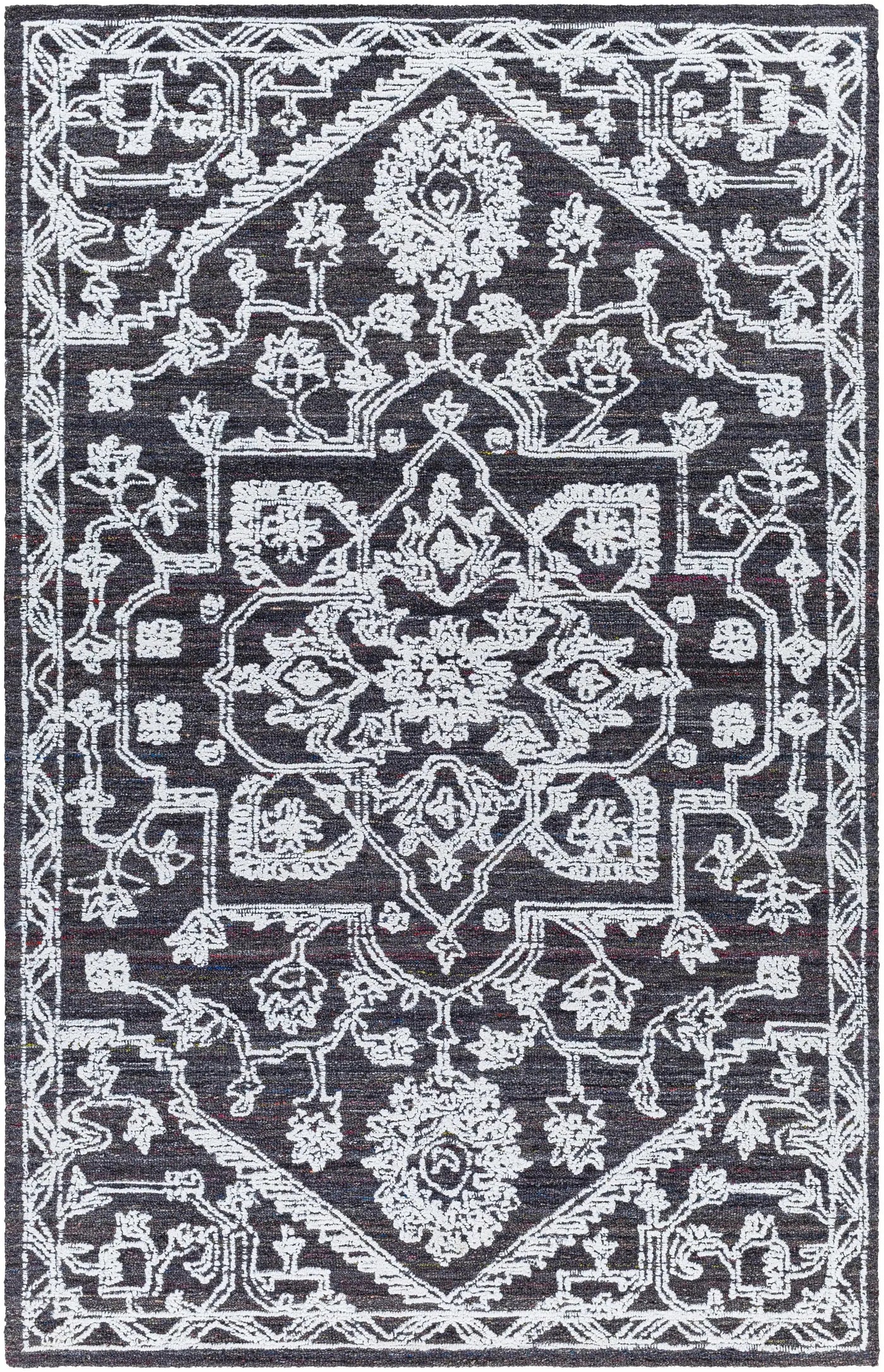 Black Derya Area Rug - Clearance by Boutique Rugs