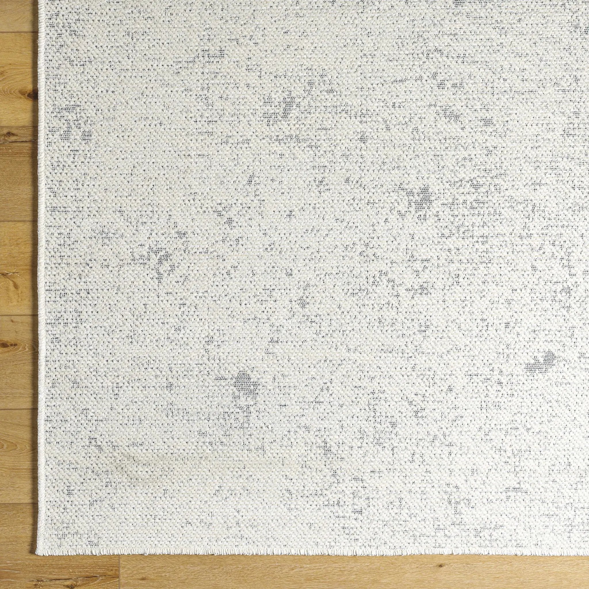 Isako Gray Solid Washable Area Rug - Clearance by Boutique Rugs