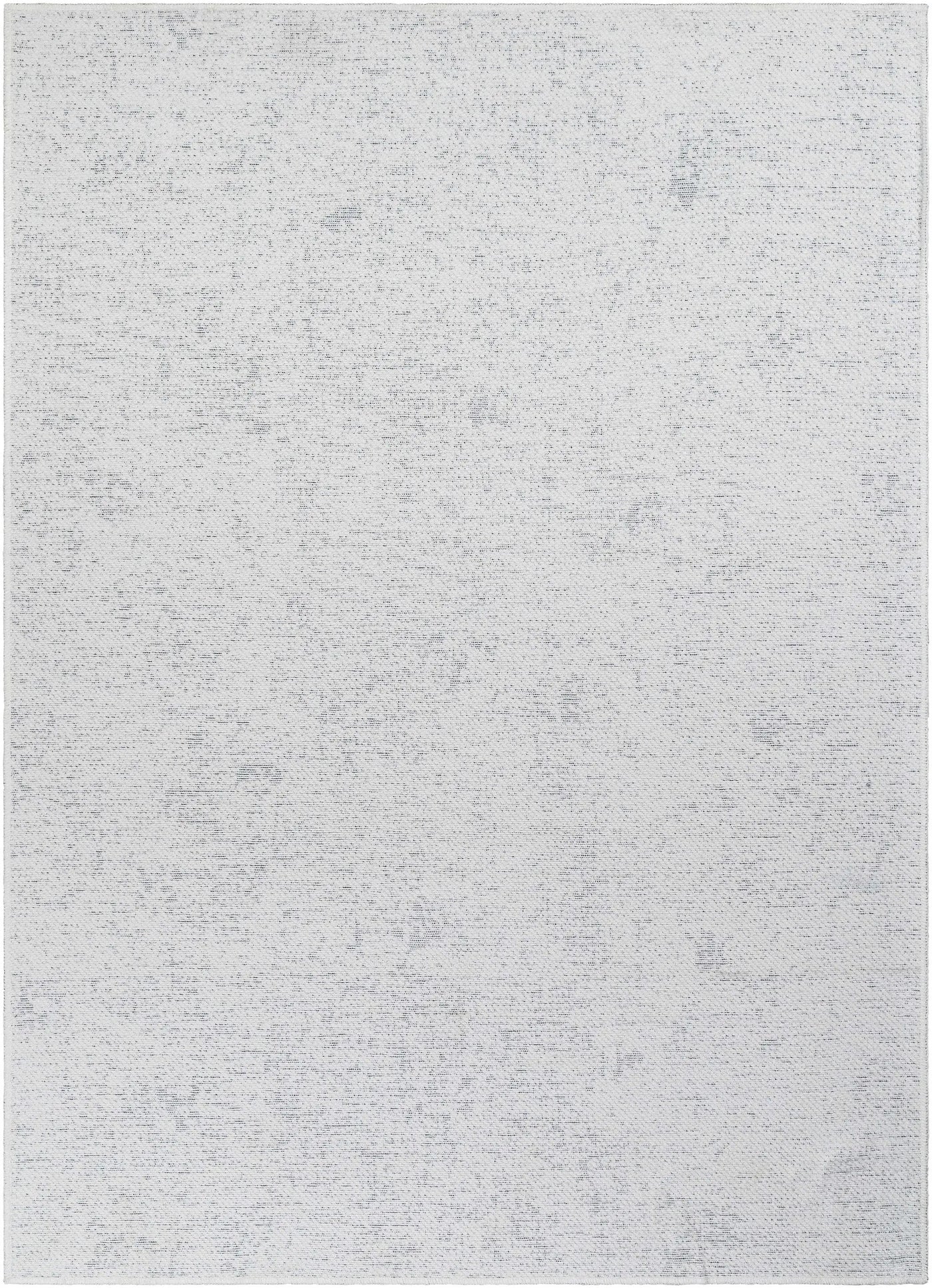 Isako Cream & Gray Solid Washable Area Rug - Clearance by Boutique Rugs