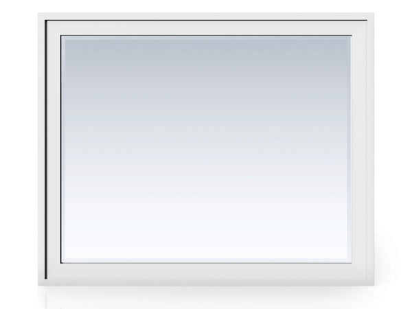 James Martin Addison 48" Mirror, Glossy White