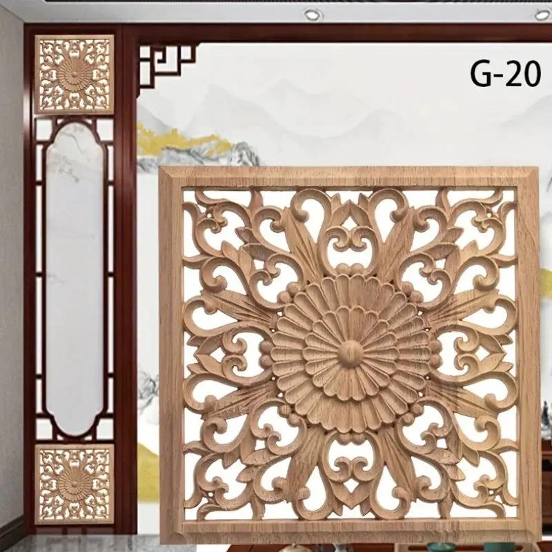 Handcrafted Floral Wooden Wall Panel for Elegant Home Decor by House Of Avana