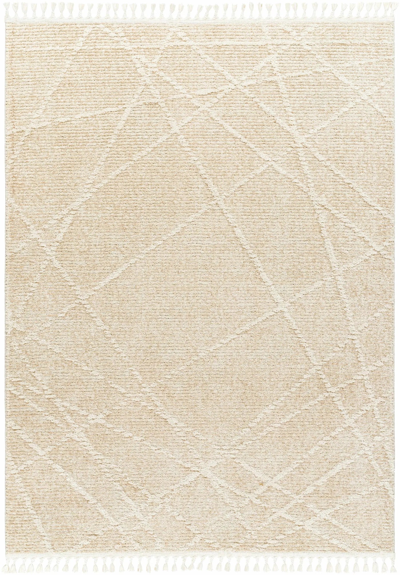 Hosea Cream Area Rug - Clearance by Boutique Rugs