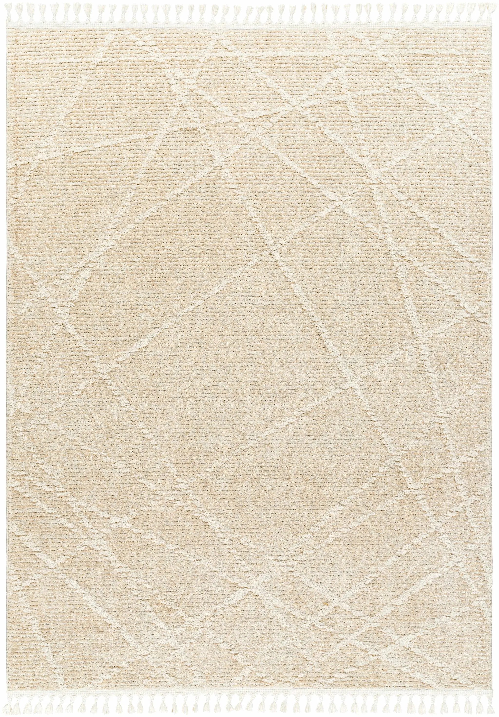Hosea Cream Area Rug - Clearance by Boutique Rugs