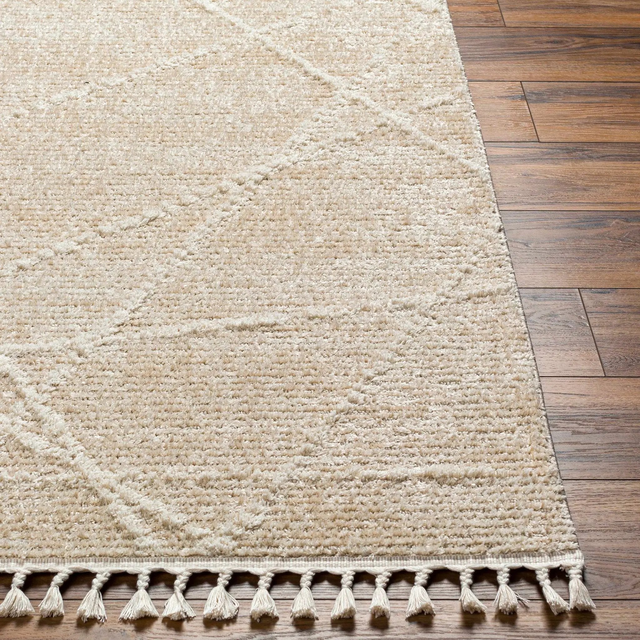Hosea Cream Area Rug - Clearance by Boutique Rugs