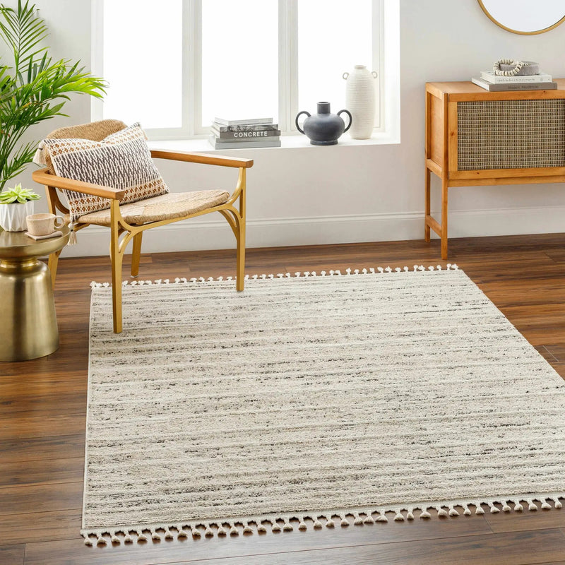Miyu Taupe Area Rug - Clearance by Boutique Rugs