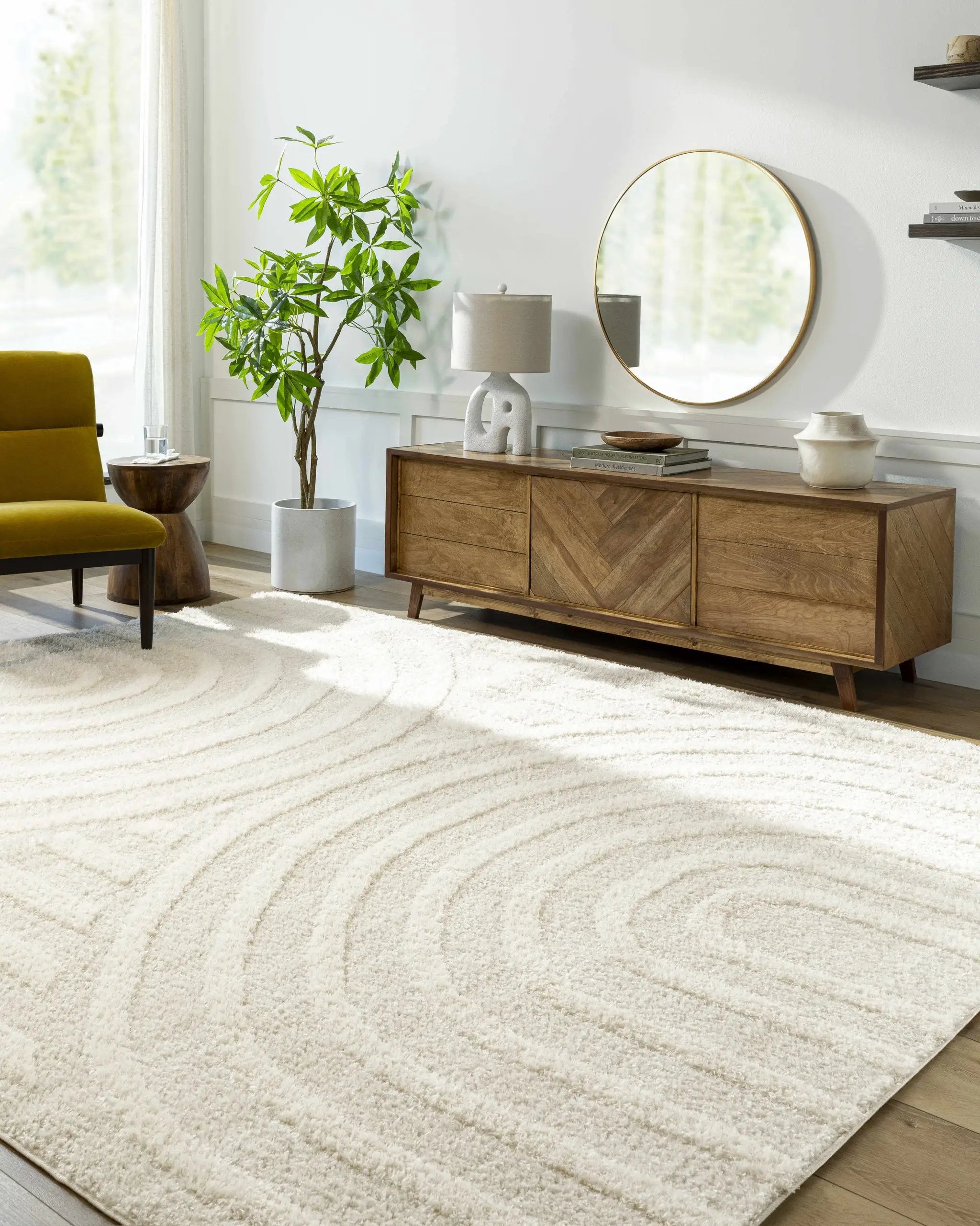 Arnel Cream Area Rug by Boutique Rugs