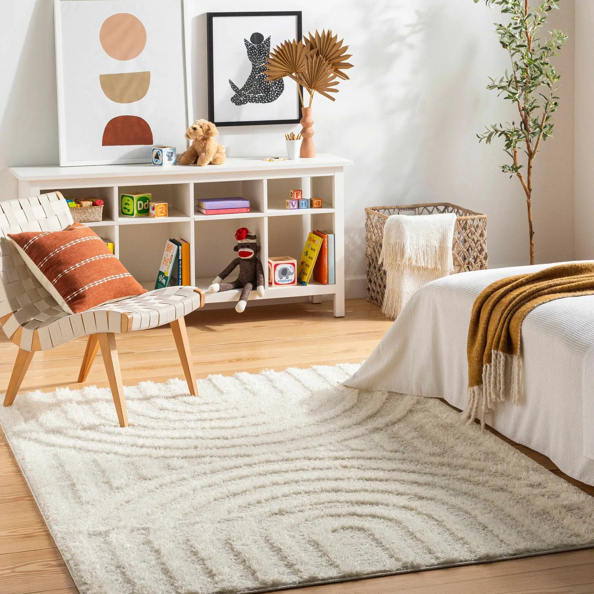 Arnel Cream Area Rug by Boutique Rugs