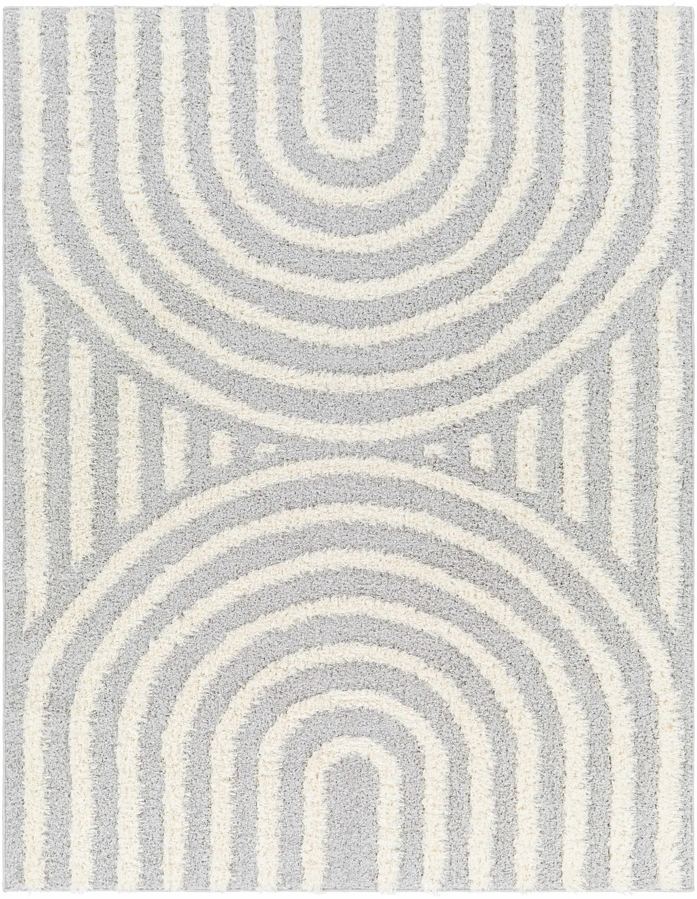 Arnel Gray & Beige Area Rug by Boutique Rugs