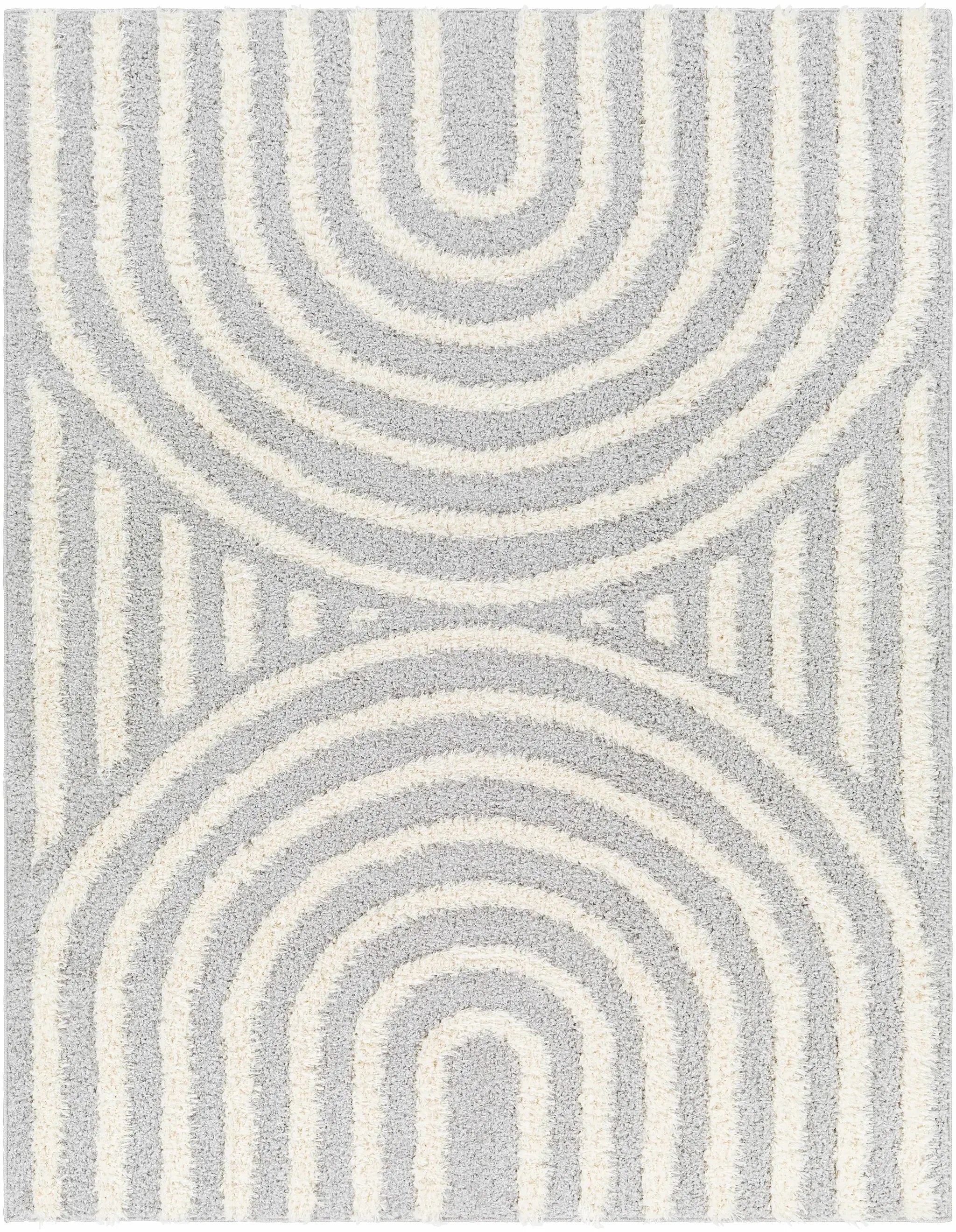 Arnel Gray & Beige Area Rug by Boutique Rugs