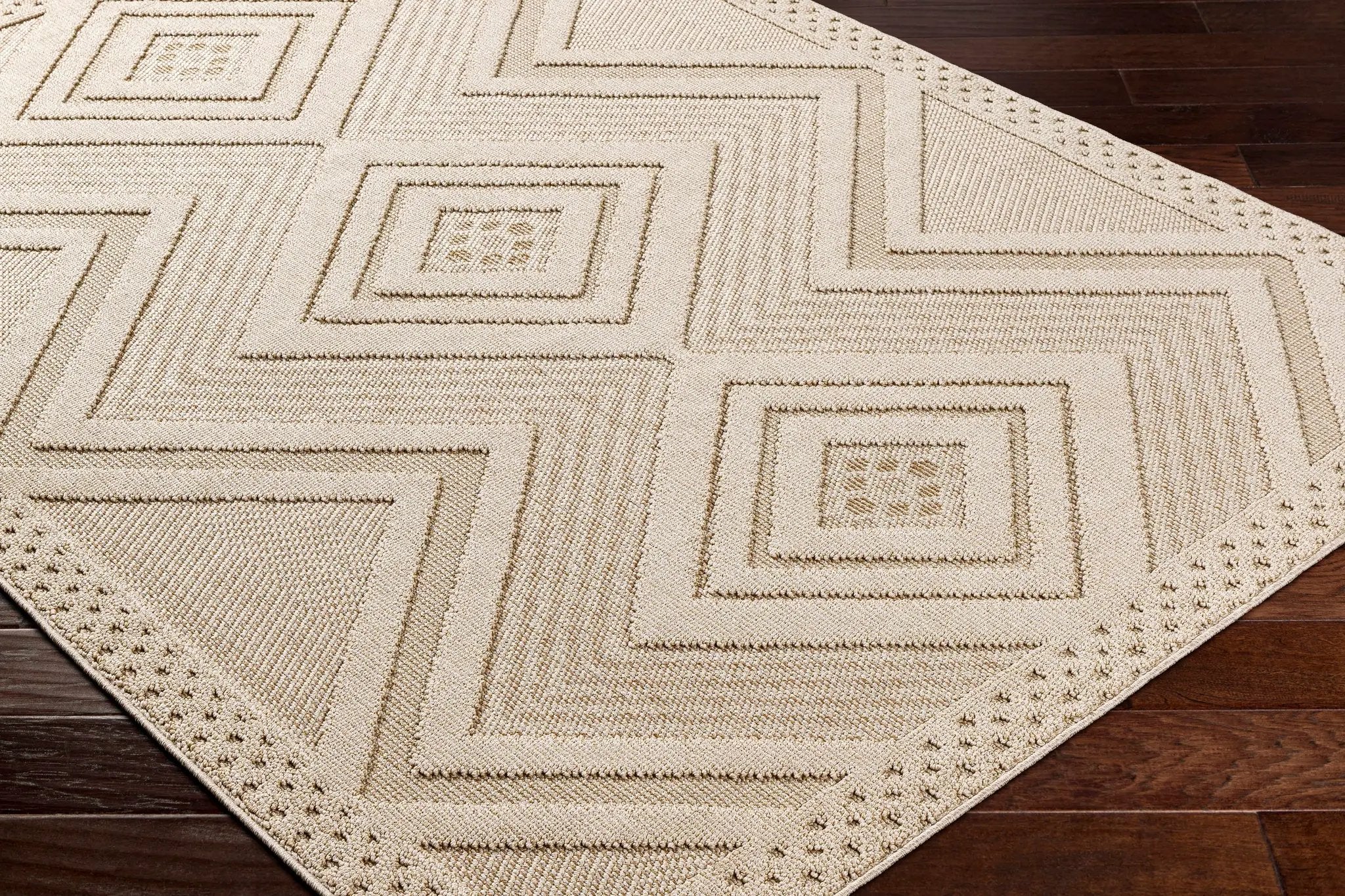 Aimee Lambswool Outdoor Area Rug - Clearance by Boutique Rugs
