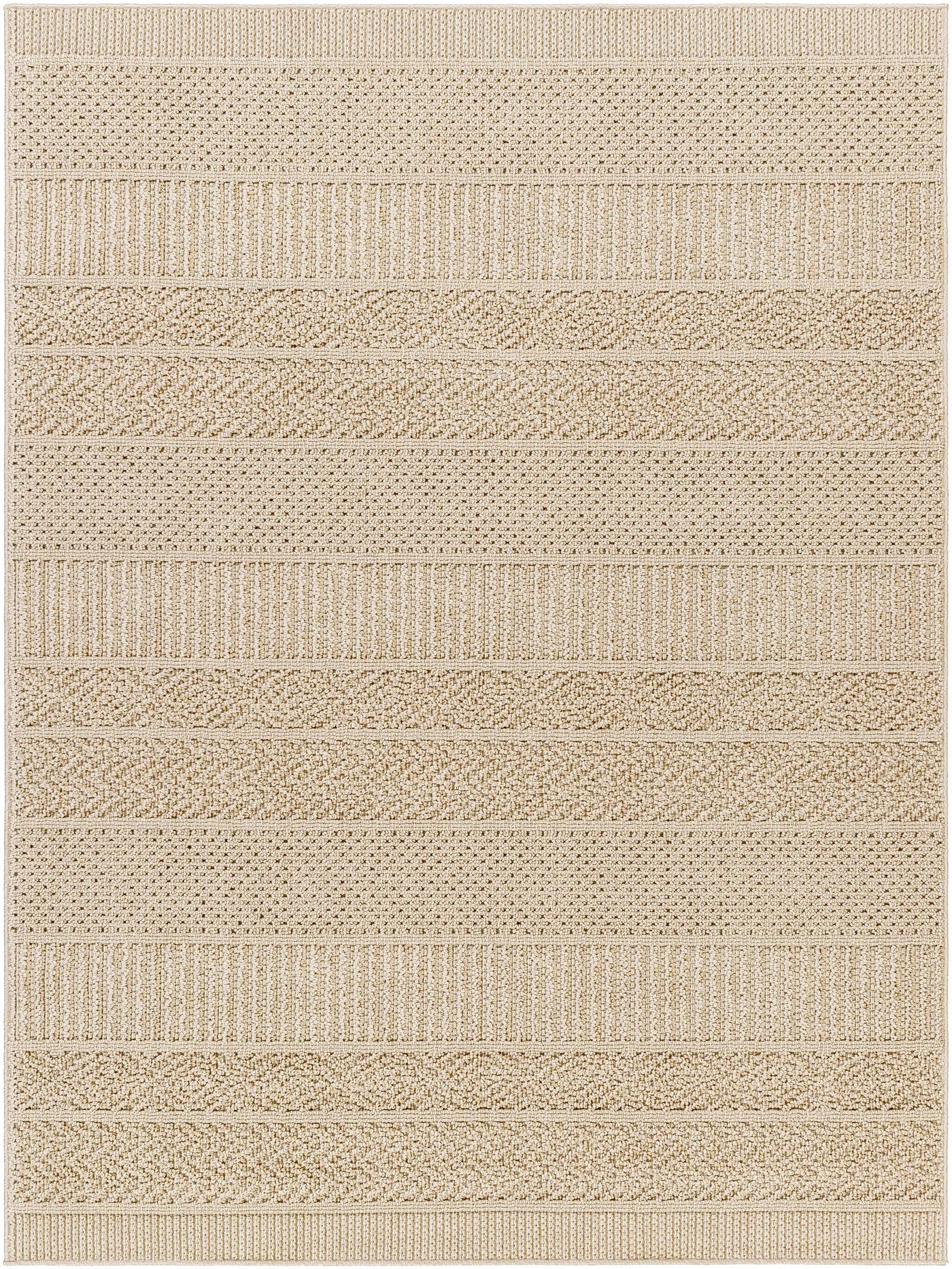 Corom Beige Outdoor Area Rug - Clearance by Boutique Rugs