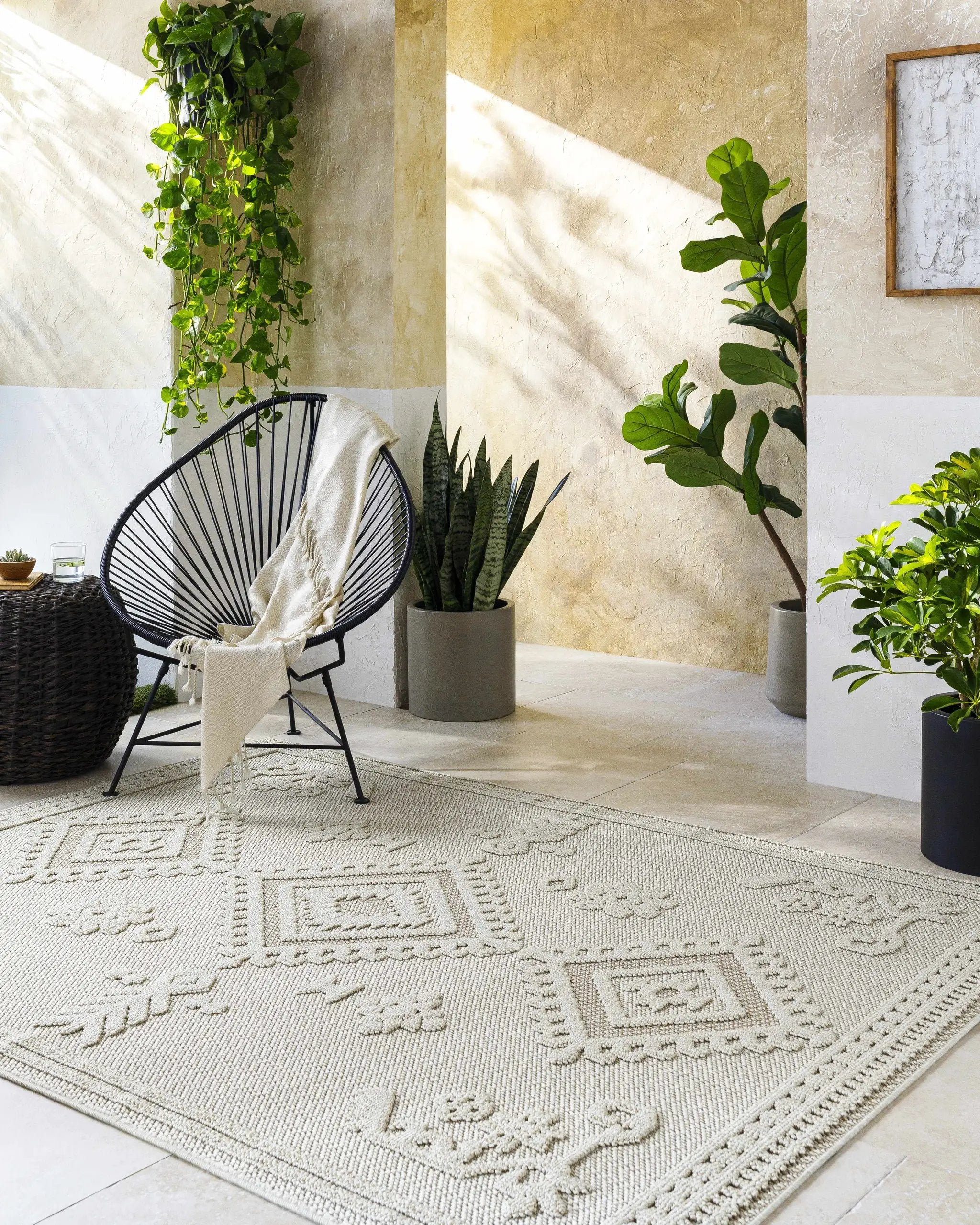 Galam Outdoor Area Rug - Clearance by Boutique Rugs