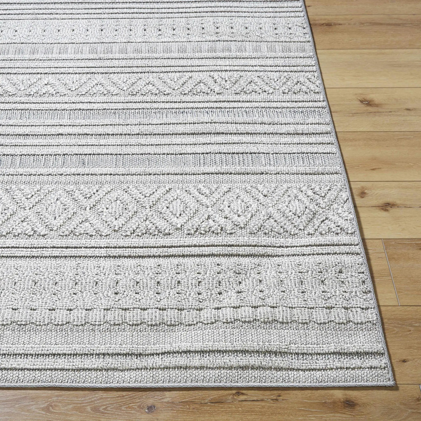 Kojo Tan Outdoor Area Rug - Clearance by Boutique Rugs
