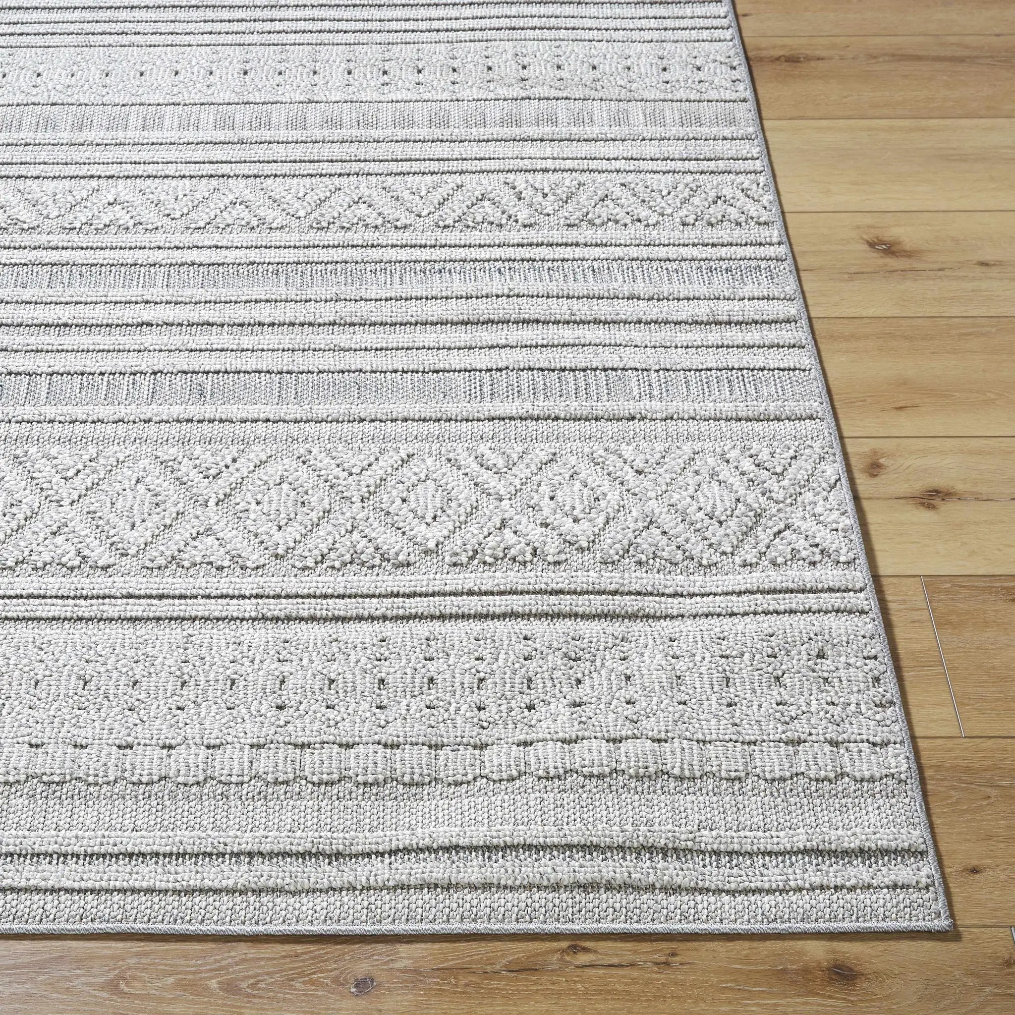 Kojo Tan Outdoor Area Rug - Clearance by Boutique Rugs