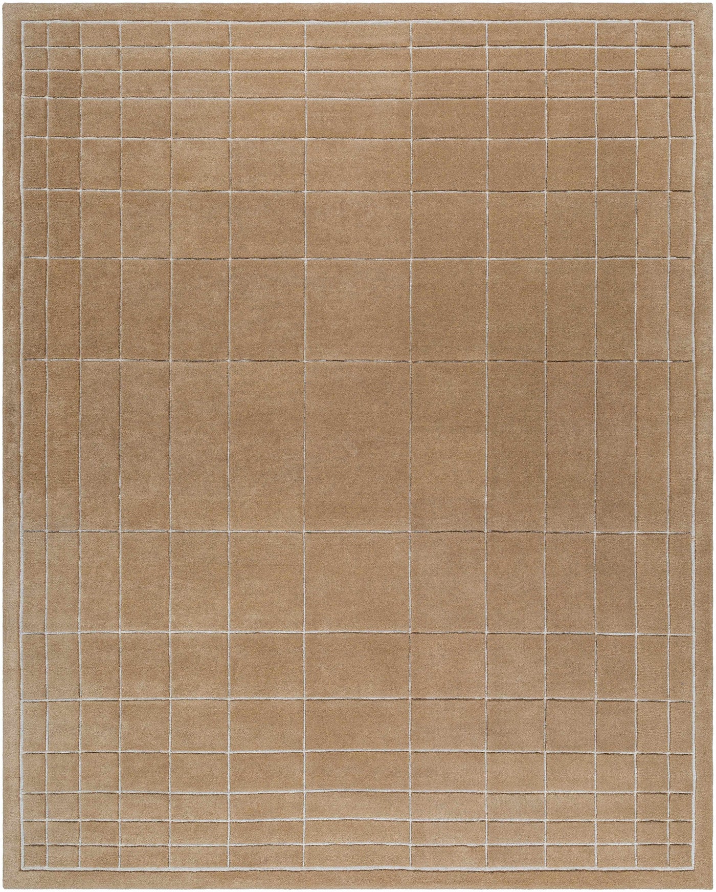 Sedna Brown Wool Area Rug by Boutique Rugs