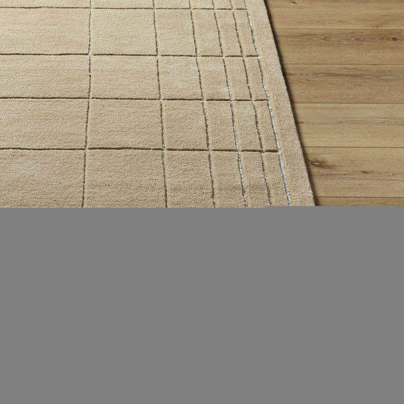 Sedna Brown Wool Area Rug by Boutique Rugs