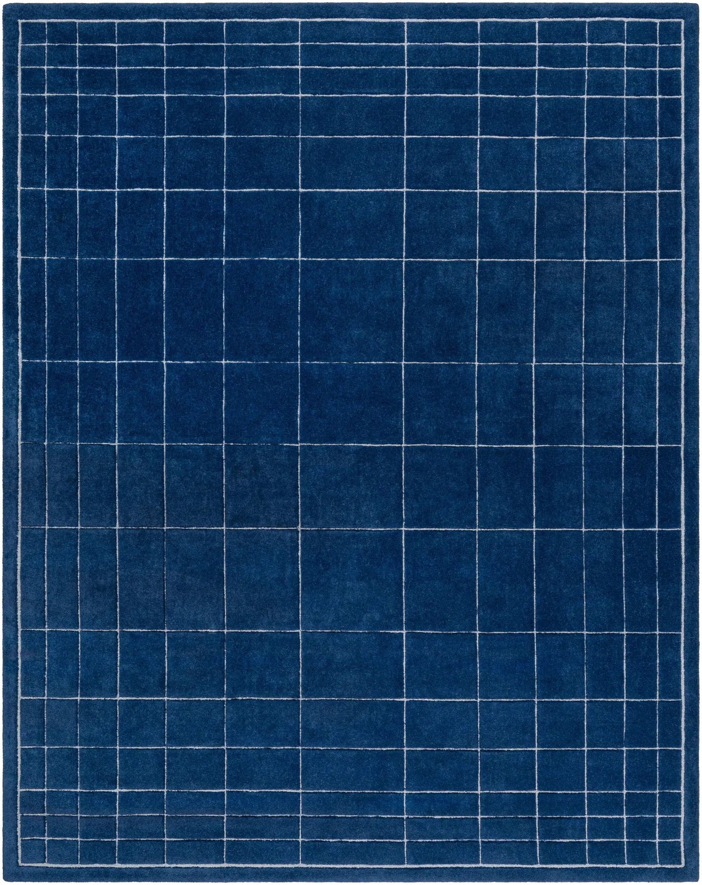 Sedna Navy Wool Area Rug by Boutique Rugs