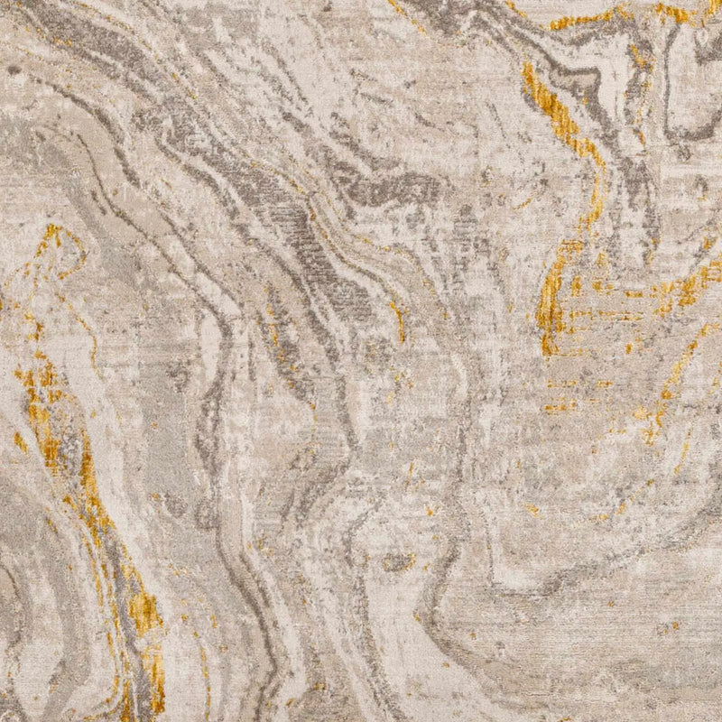 Akins Beige Marble Rug - Clearance by Boutique Rugs