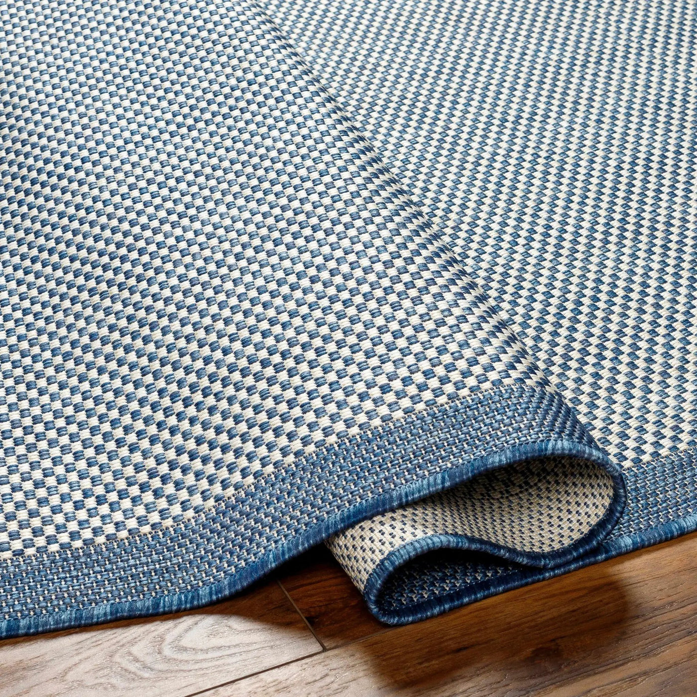 Aleid Blue Outdoor Area Rug - Clearance by Boutique Rugs