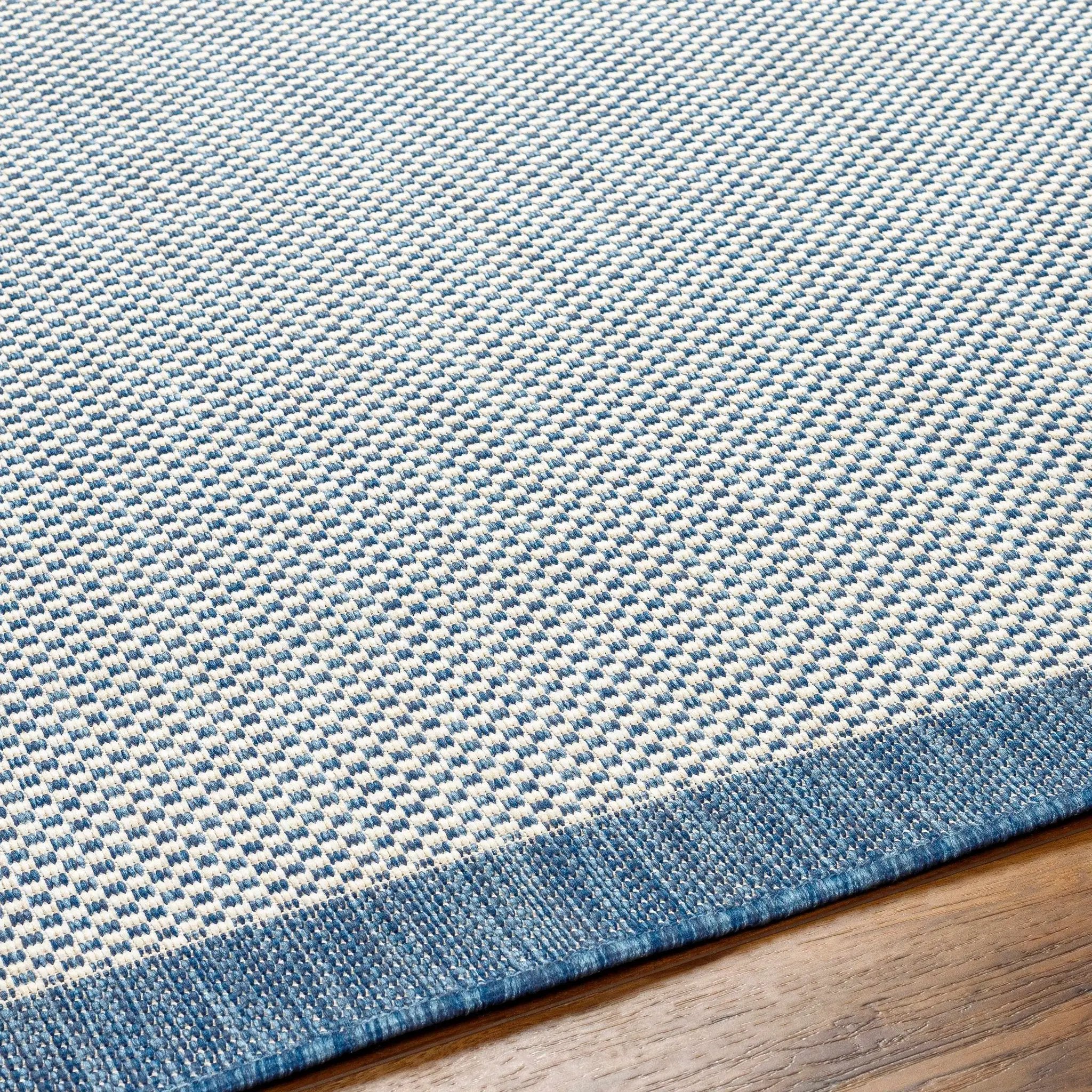 Aleid Blue Outdoor Area Rug - Clearance by Boutique Rugs