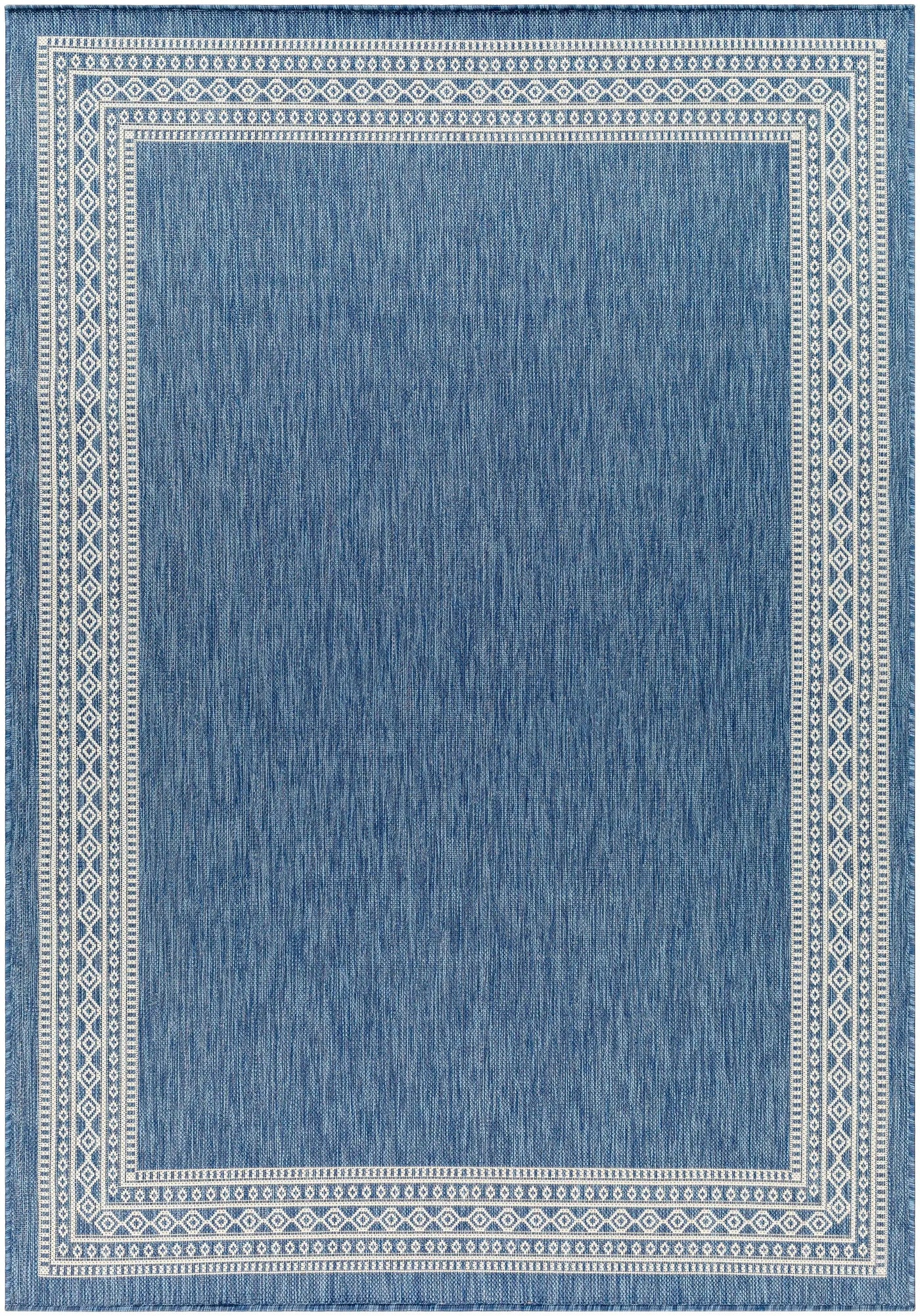 Aleli Blue Outdoor Area Rug - Clearance by Boutique Rugs