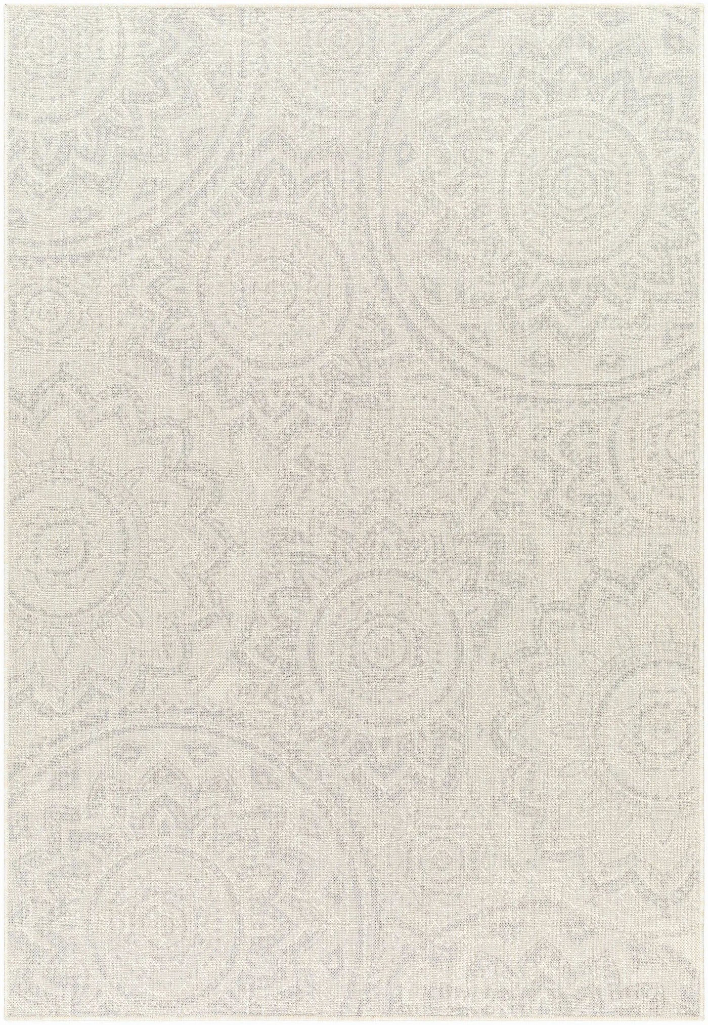 Ayala Cream Outdoor Area Rug - Clearance by Boutique Rugs