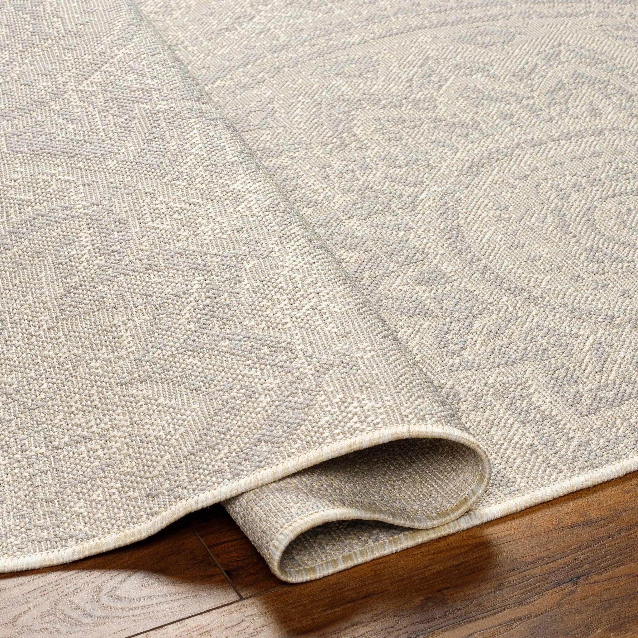Ayala Cream Outdoor Area Rug - Clearance by Boutique Rugs