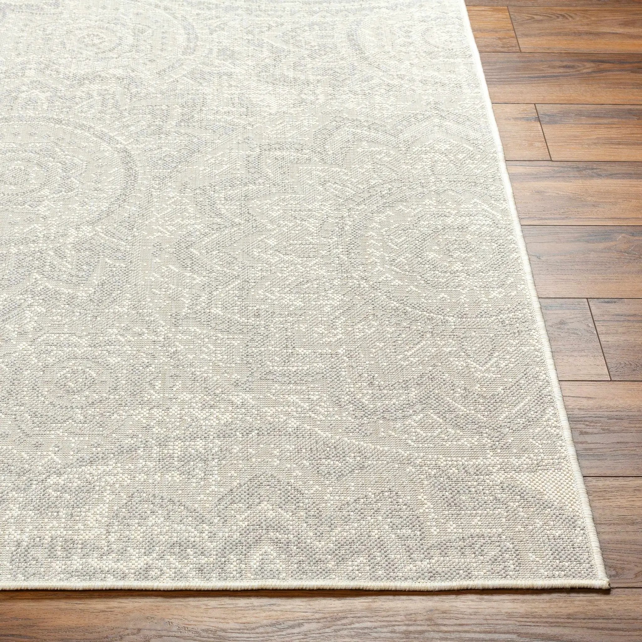 Ayala Cream Outdoor Area Rug - Clearance by Boutique Rugs