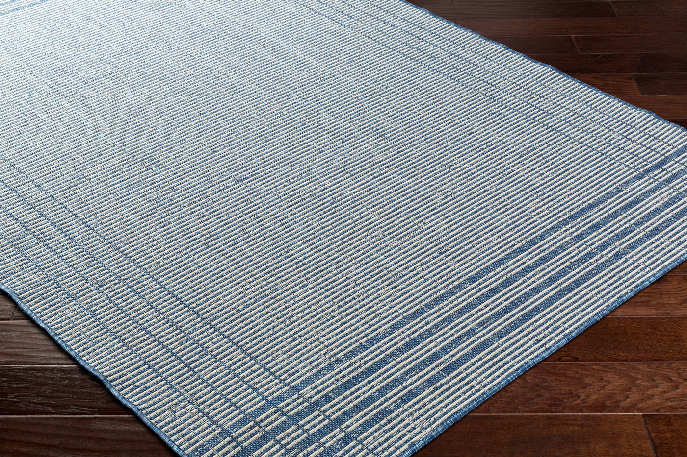 Eneco Blue Outdoor Area Rug - Clearance by Boutique Rugs