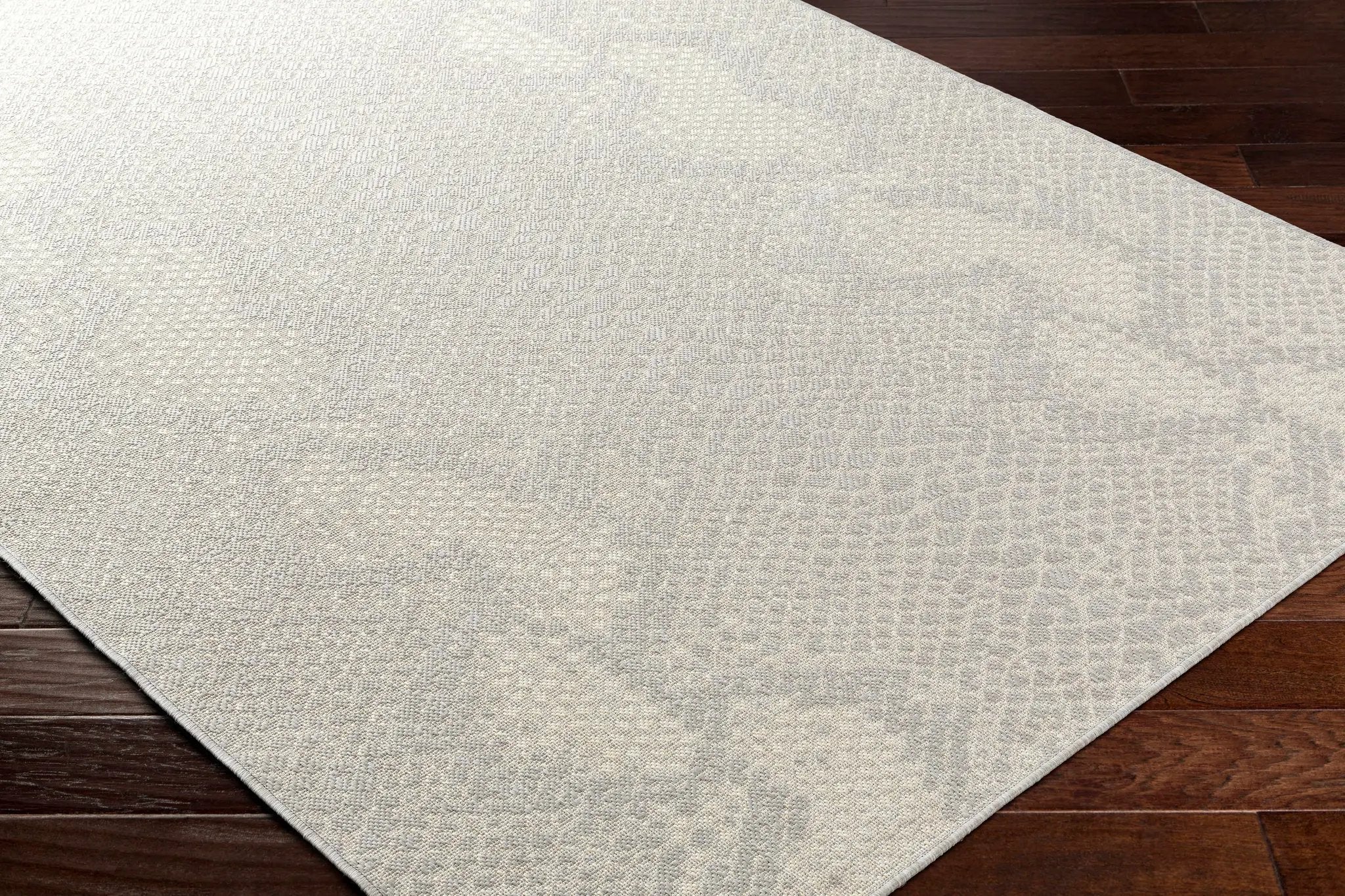 Estee Cream Snake-Patterned Outdoor Area Rug - Clearance by Boutique Rugs