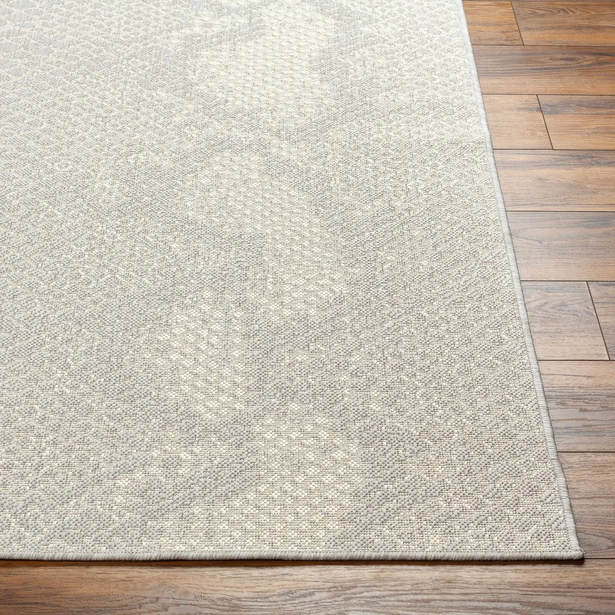 Estee Cream Snake-Patterned Outdoor Area Rug - Clearance by Boutique Rugs