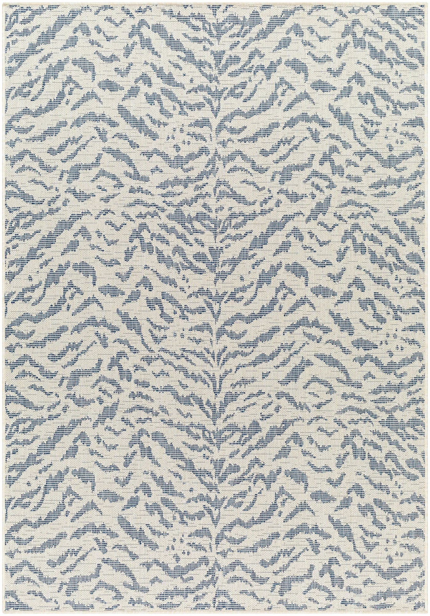 Friso Blue Outdoor Area Rug - Clearance by Boutique Rugs