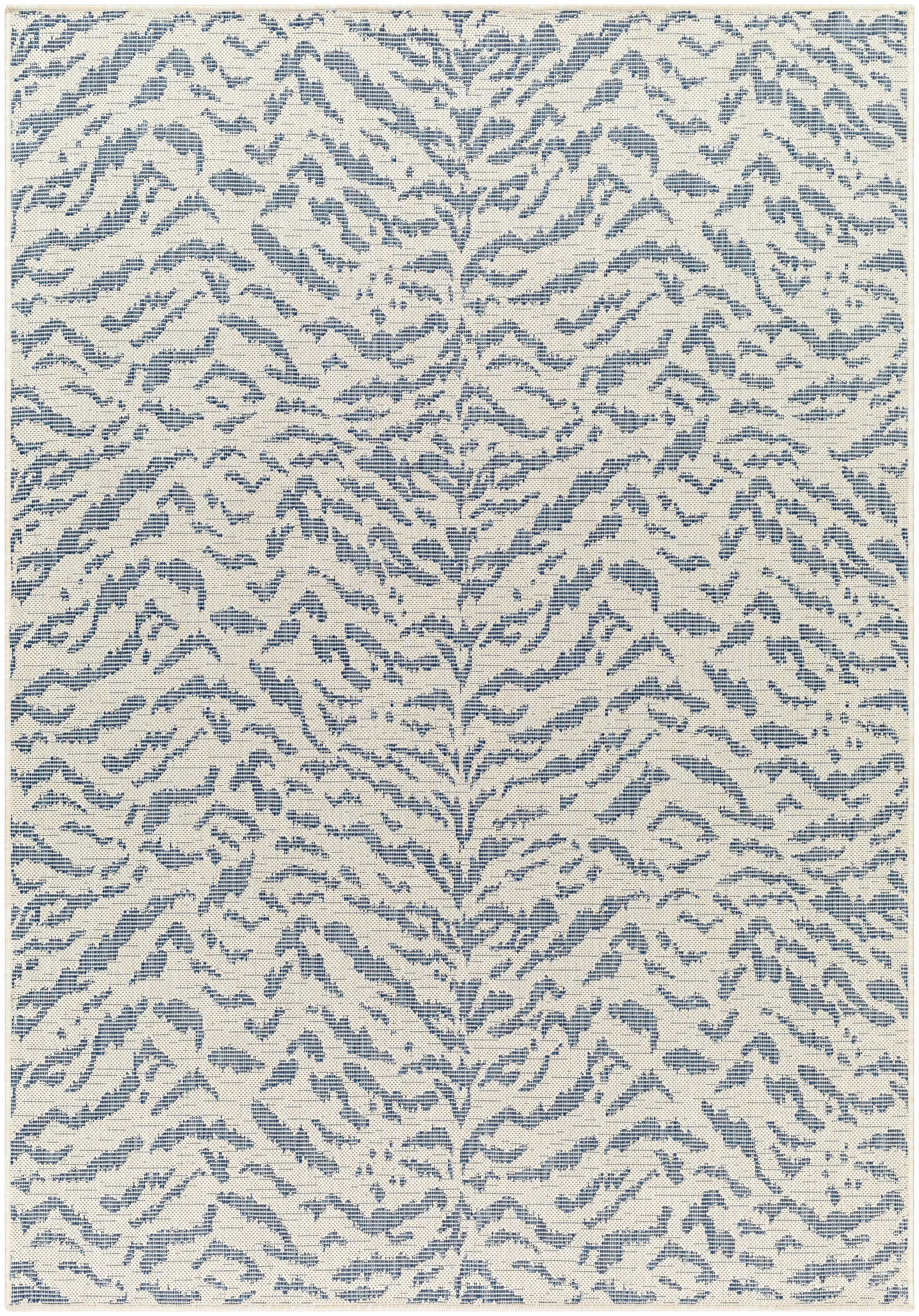 Friso Blue Outdoor Area Rug - Clearance by Boutique Rugs