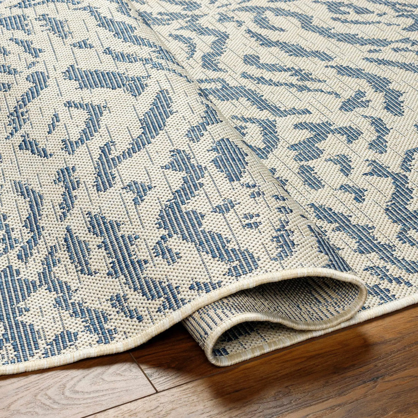 Friso Blue Outdoor Area Rug - Clearance by Boutique Rugs
