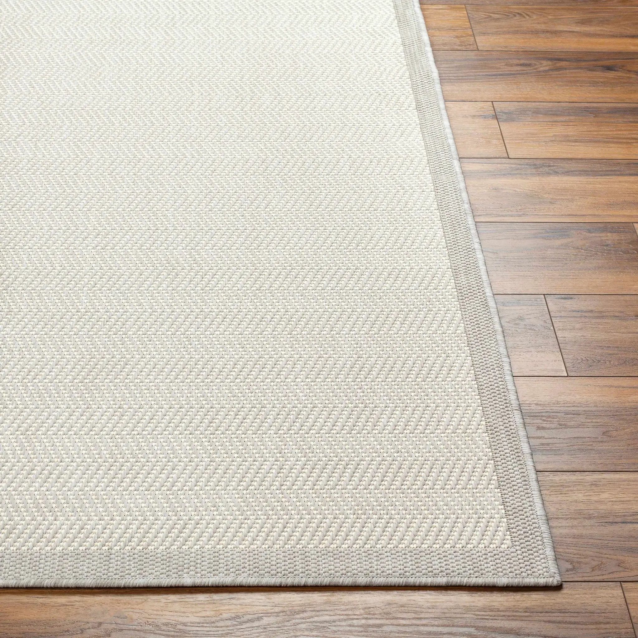 Genet Cream Outdoor Area Rug - Clearance by Boutique Rugs