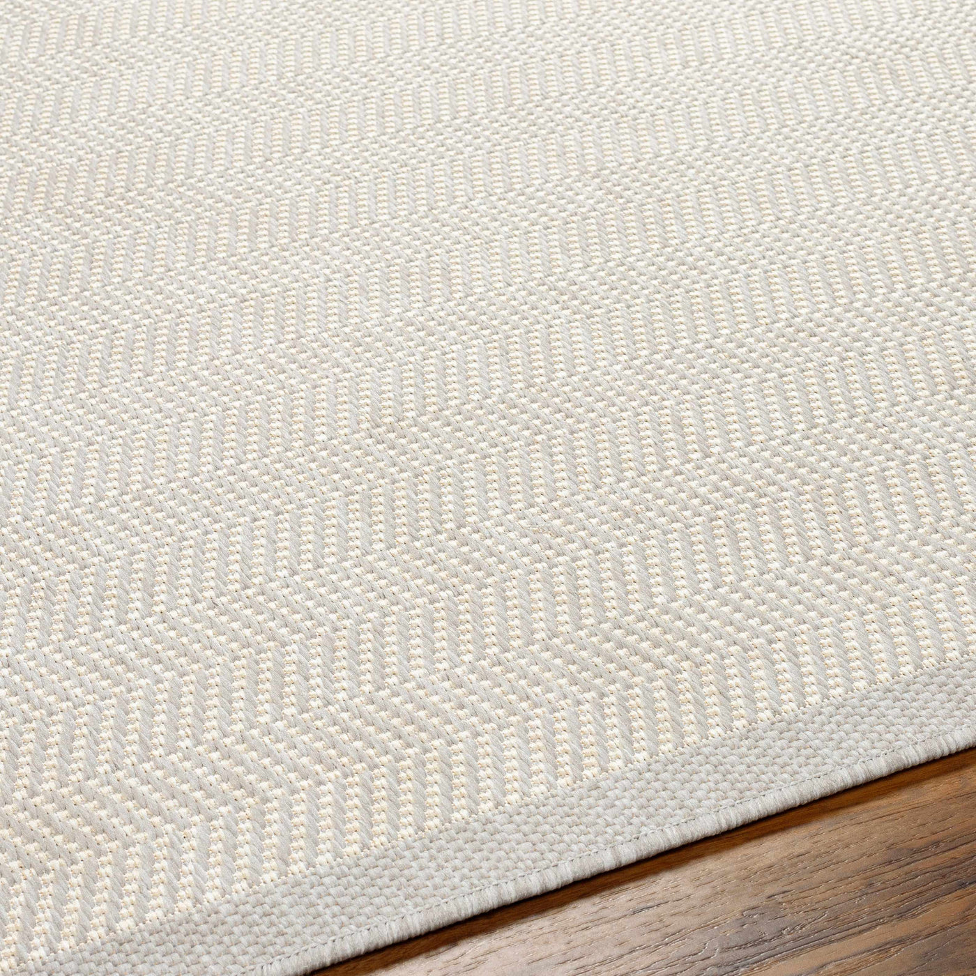 Genet Cream Outdoor Area Rug - Clearance by Boutique Rugs