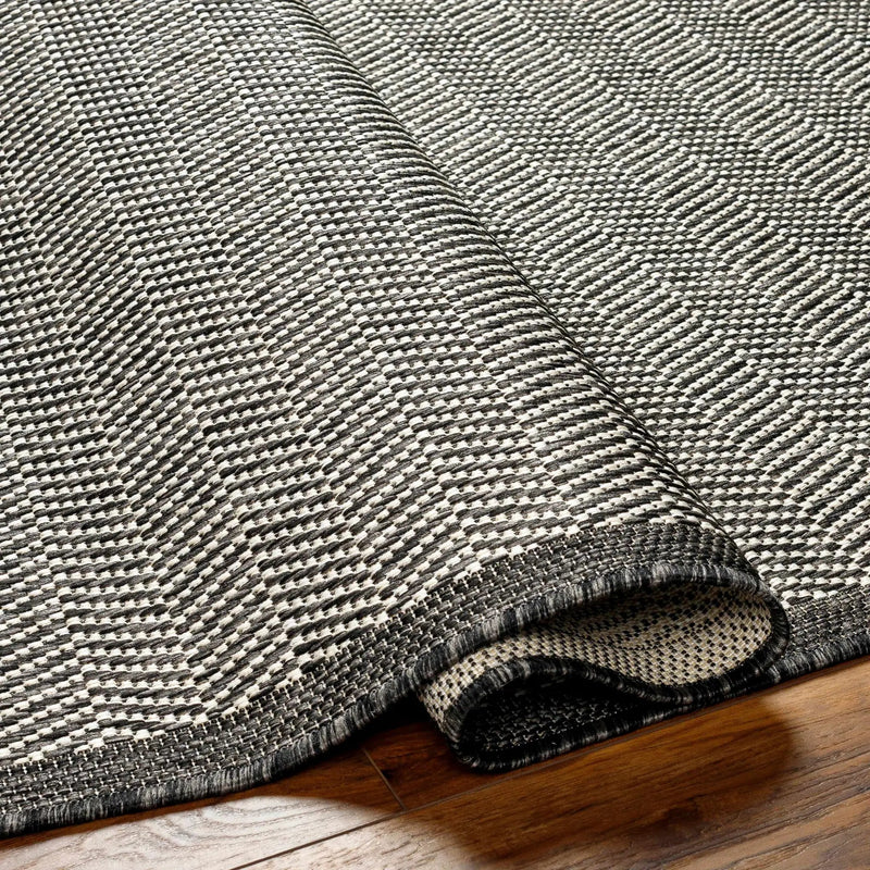Genet Gray Outdoor Area Rug - Clearance by Boutique Rugs
