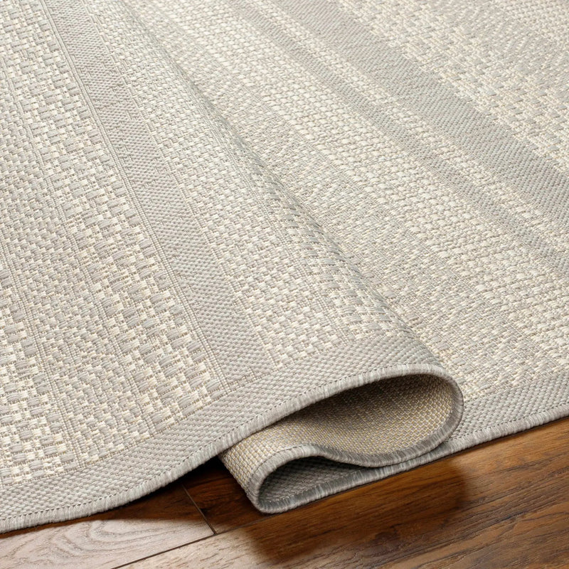 Hessa Cream Outdoor Area Rug - Clearance by Boutique Rugs