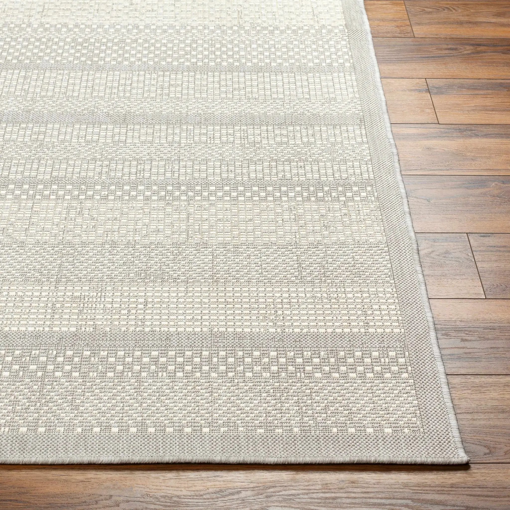 Hessa Cream Outdoor Area Rug - Clearance by Boutique Rugs
