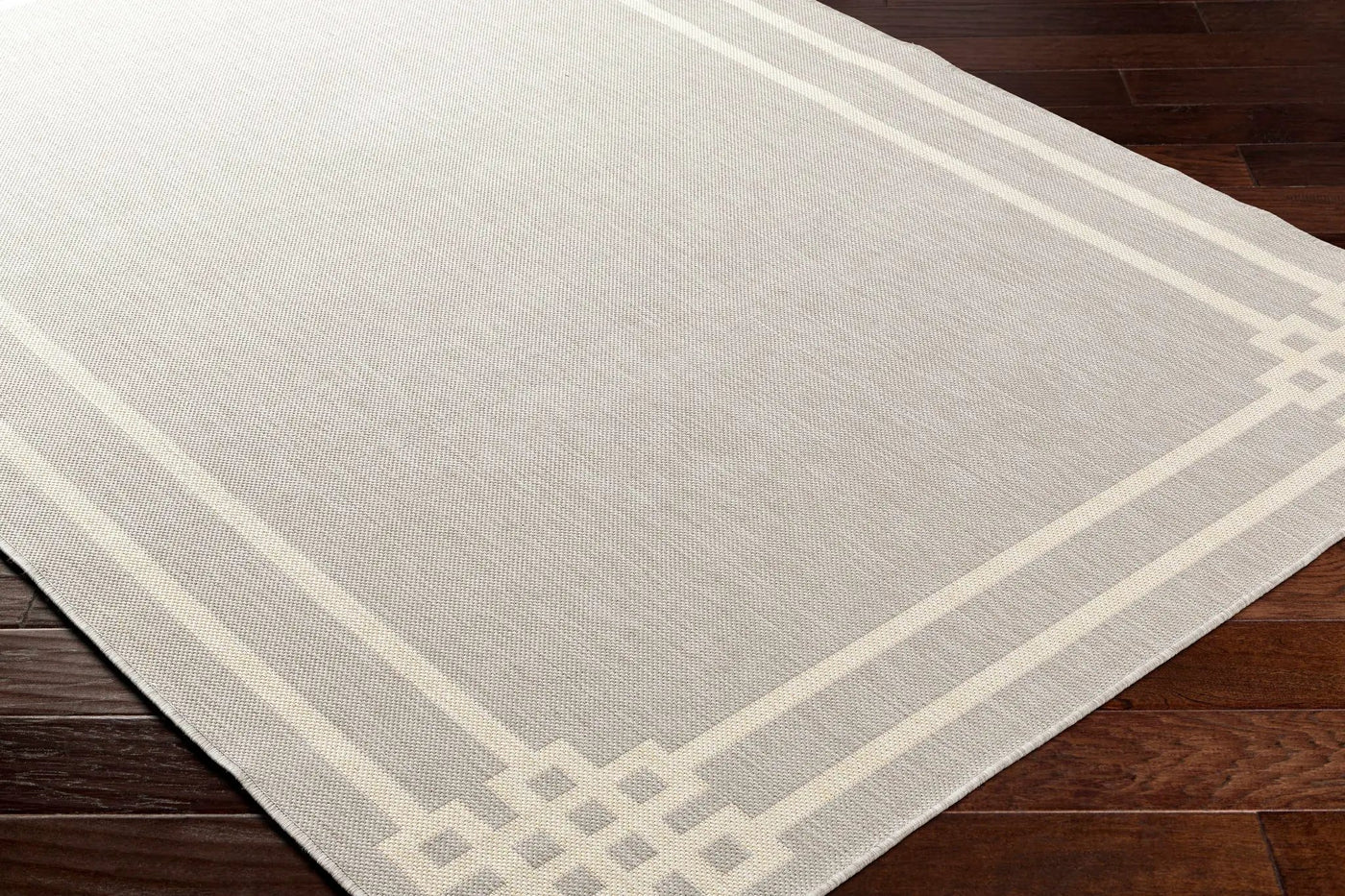 Ilori Light Gray Outdoor Area Rug - Clearance by Boutique Rugs