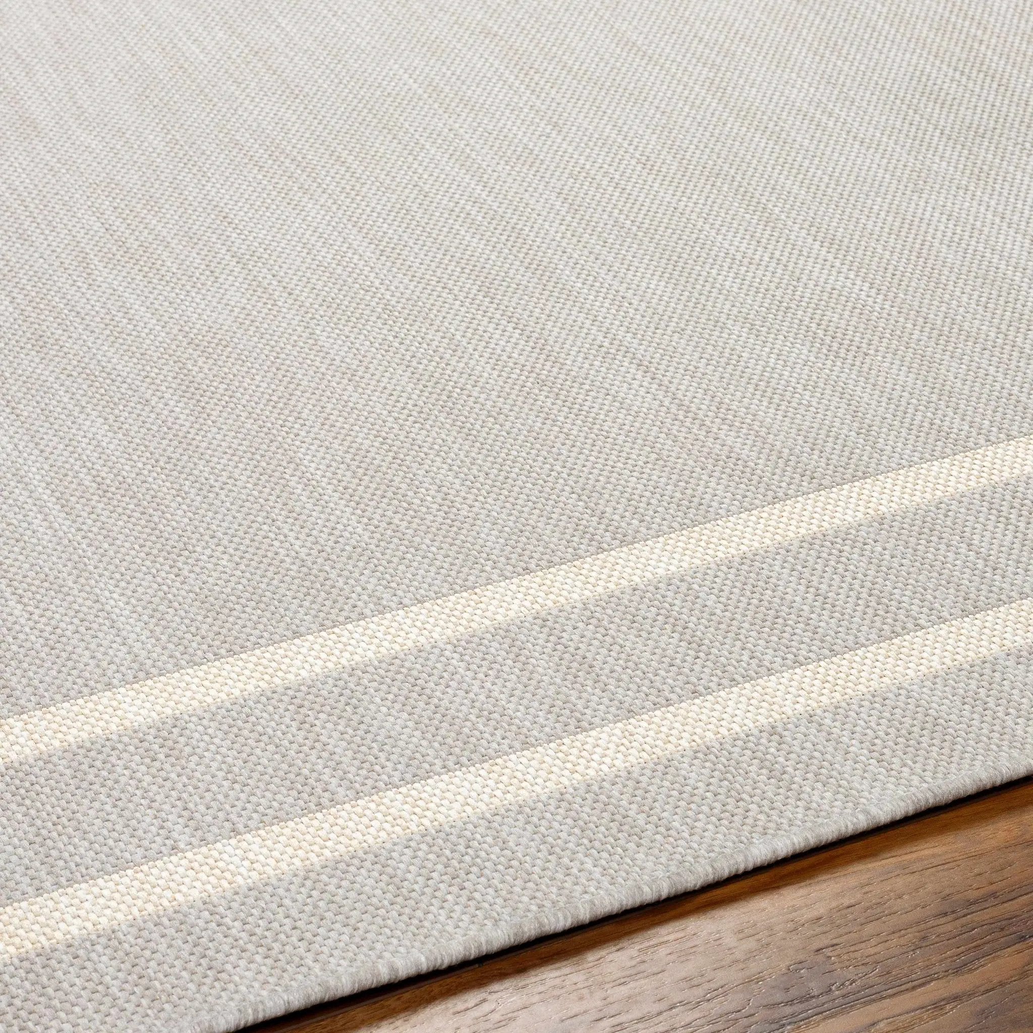 Ilori Light Gray Outdoor Area Rug - Clearance by Boutique Rugs