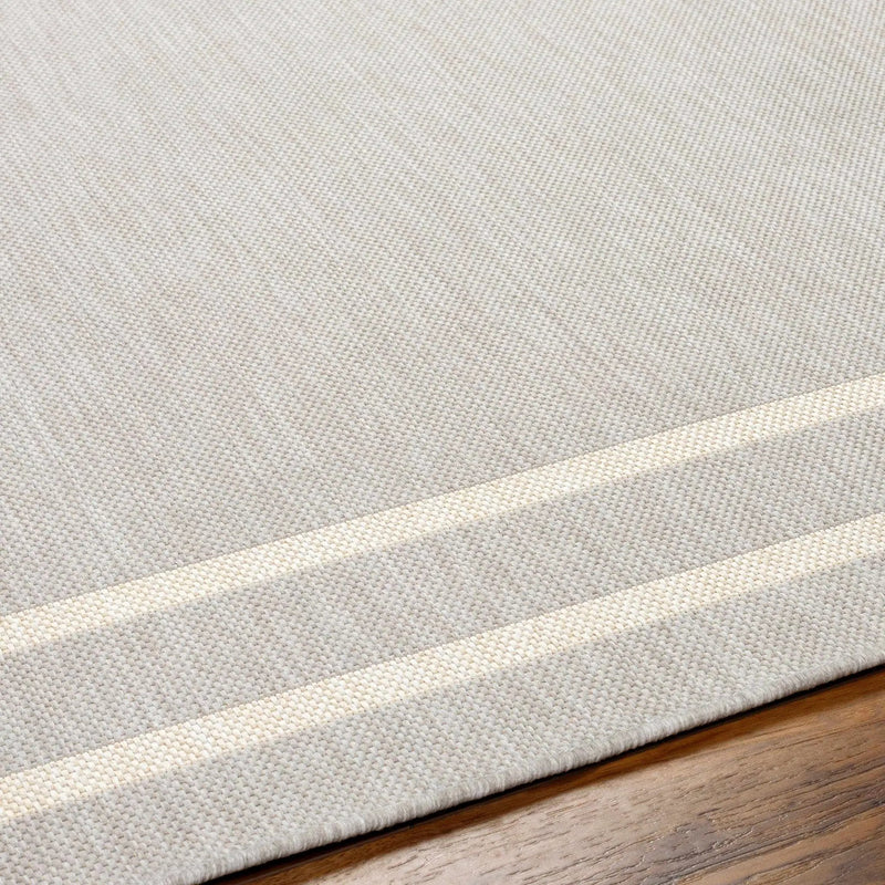 Ilori Light Gray Outdoor Area Rug - Clearance by Boutique Rugs