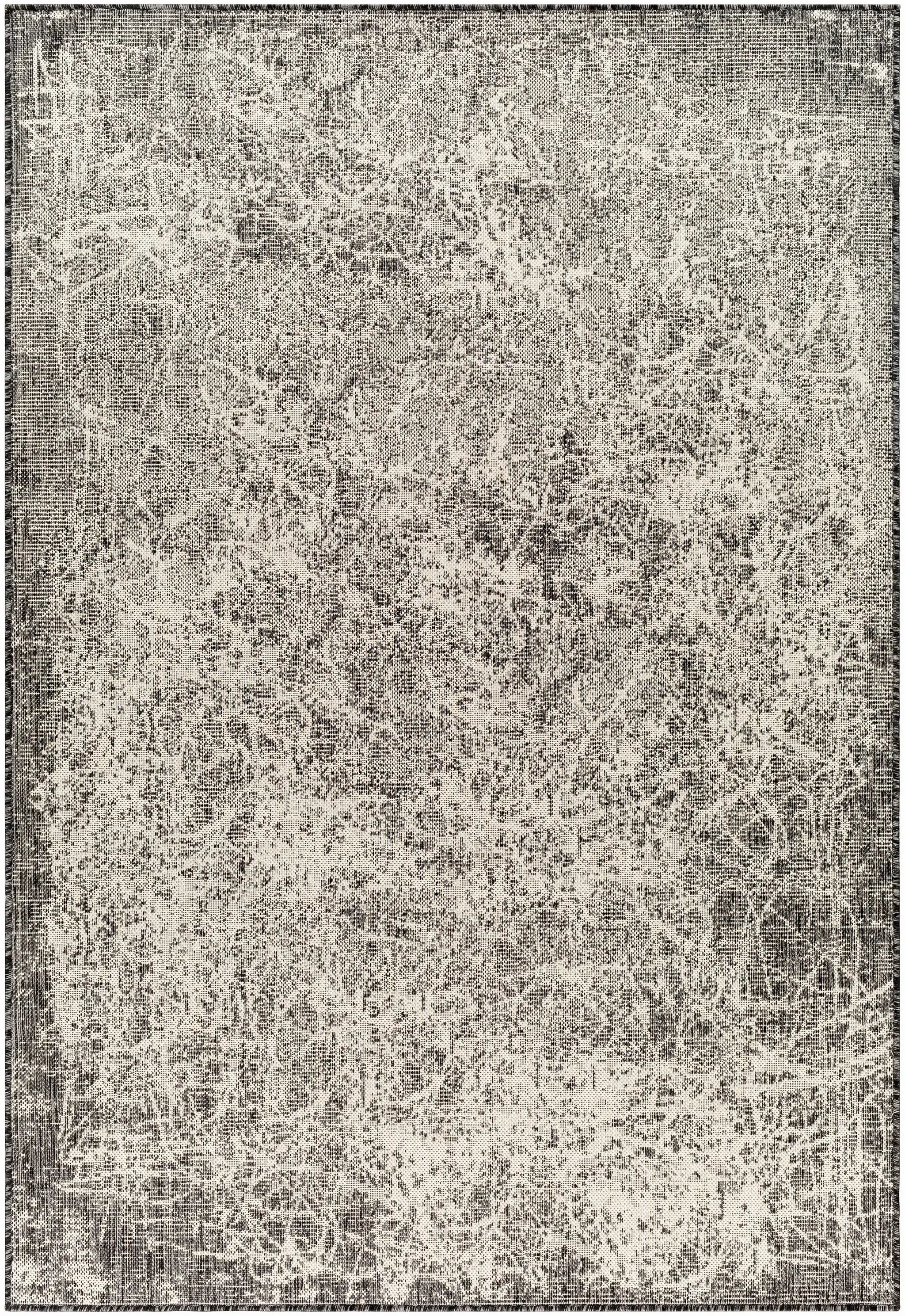 Katz Gray Outdoor Area Rug - Clearance by Boutique Rugs