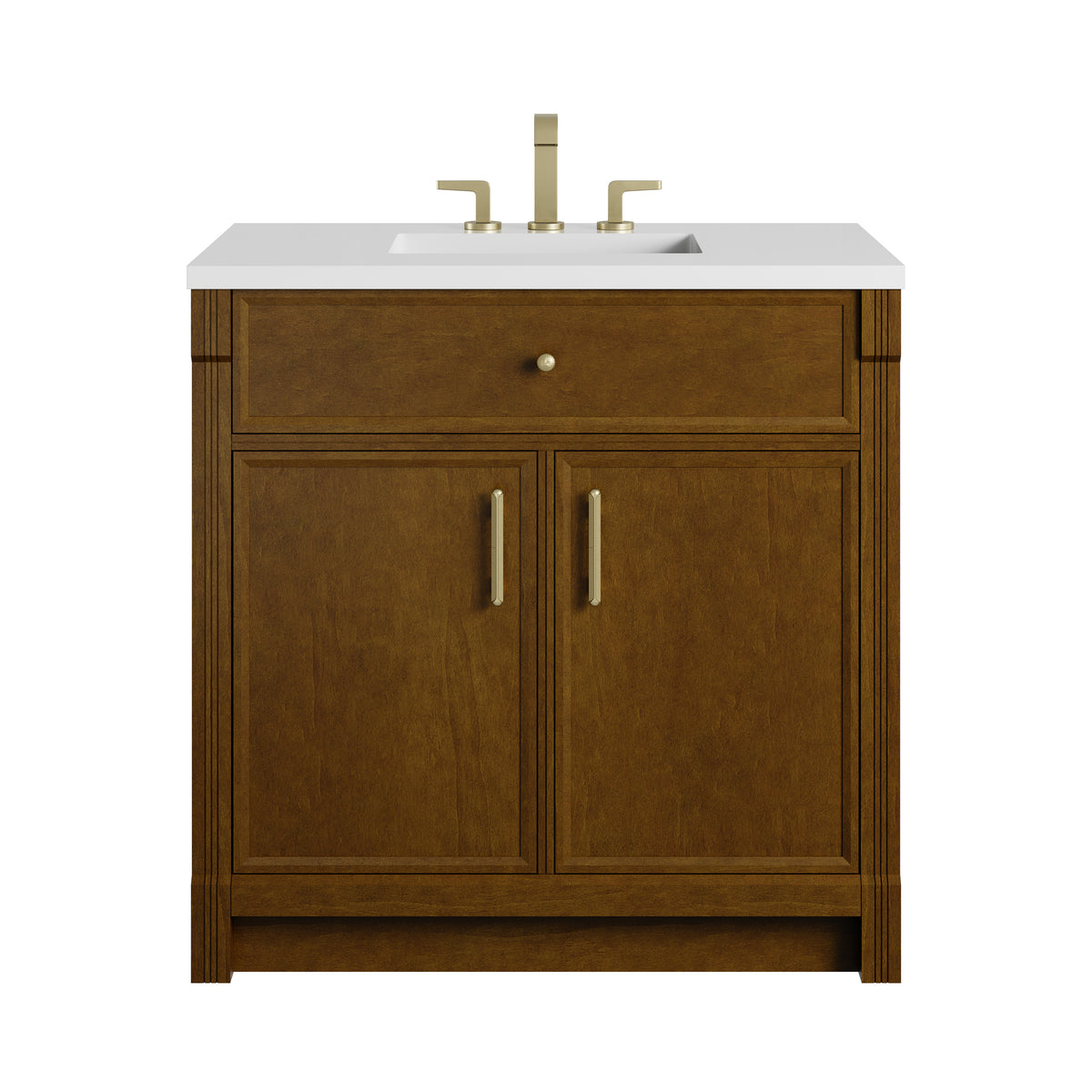 James Martin Bellshire 36" Single Bathroom Vanity, Honey Oak, view 29